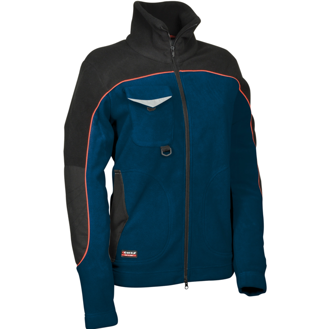 Γυναικεία Ζακέτα fleece Εργασίας Cofra Rider woman navy/black